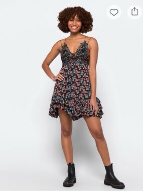 Free People Adella Slip Dress